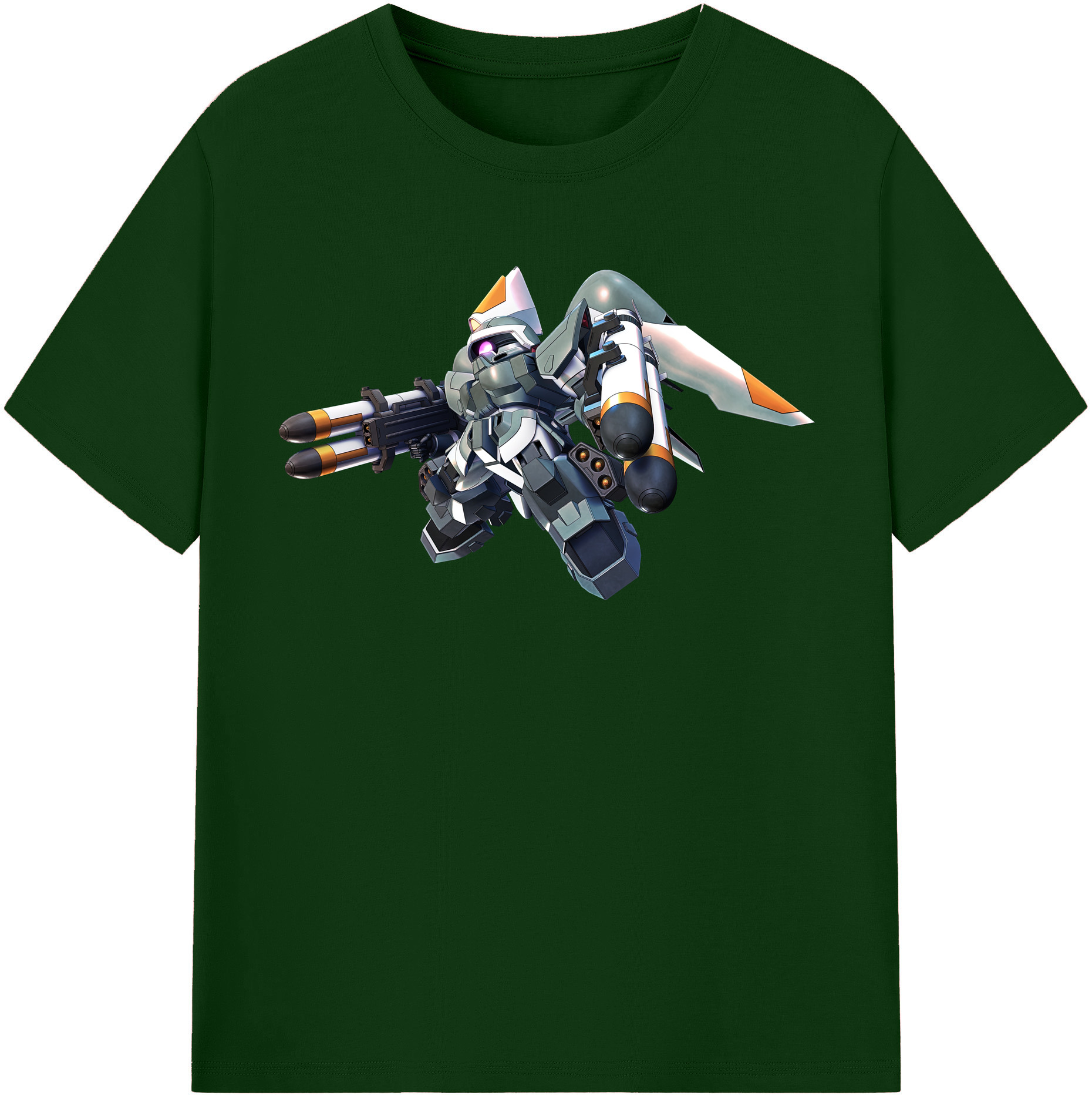 （画像用） 機動戦士ガンダム Mobile Suit Gundam 綿100％半袖Tシャツ（フロントプリント）